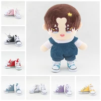 16 bjd doll accessories 5cm shoes high top lace up canvas sneakers fashion casual shoes for doll bjd suitable for 14 inch doll