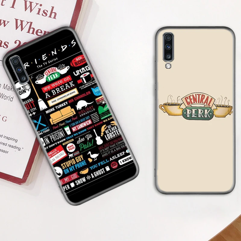 

Central Perk Coffee Friends Tv Case for Samsung Galaxy A50 A70 A90 A80 A60 A30 A20e A10 A70s A50s A30s A10e TPU Phone Cover