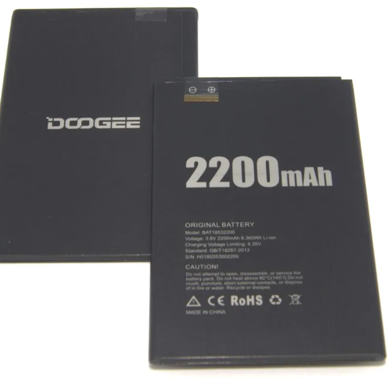 Аккумулятор 2200 мАч для Doogee X53 BAT1853220 | Мобильные телефоны и аксессуары