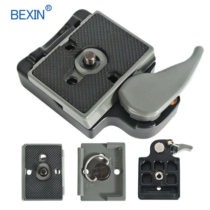 BEXIN 200PL-14 323 быстроразъемный Зажим адаптер для штатива камеры с Manfrotto 200PL-14 Compat Plate BS88 HB88 стабилизатор пластины