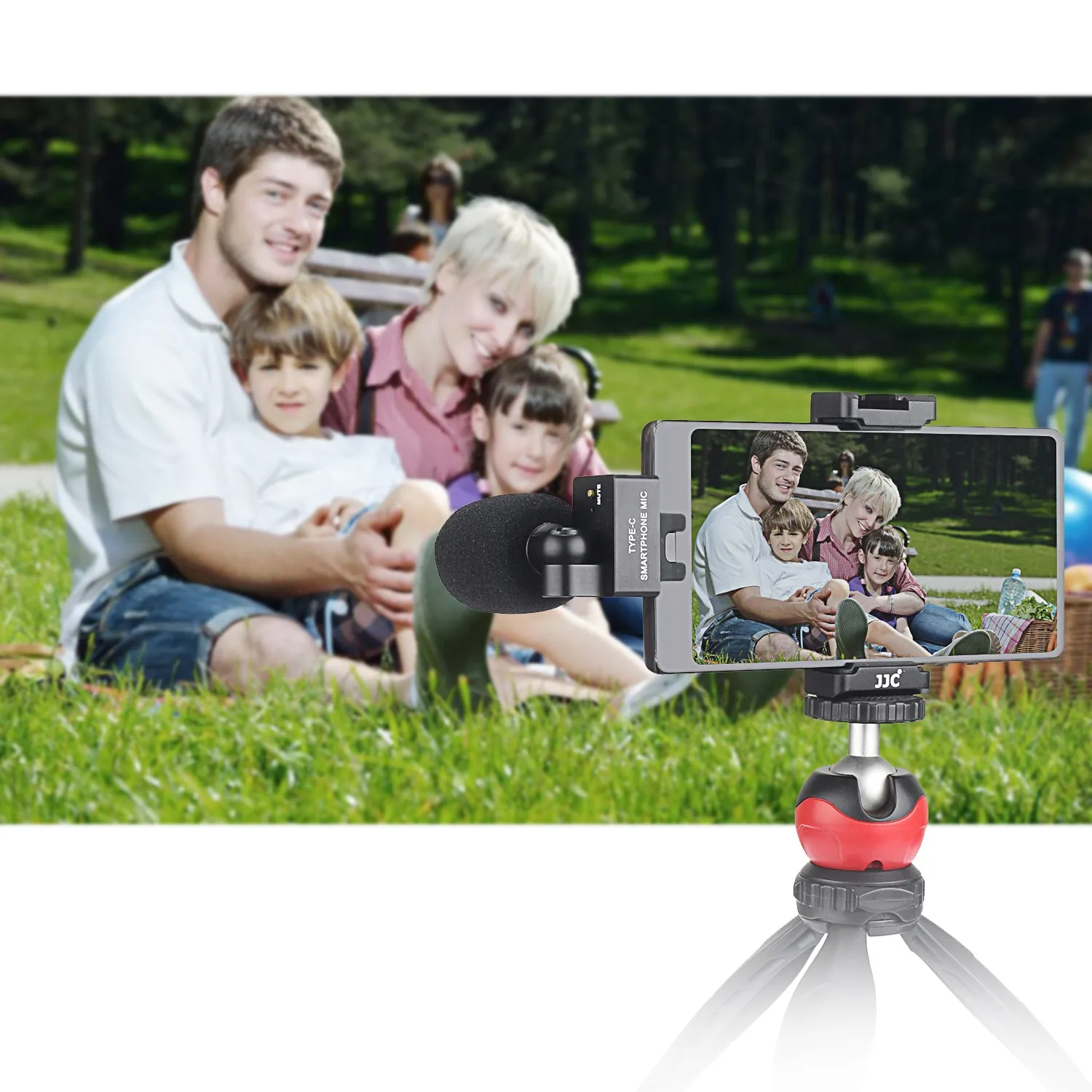 COMICA CVM VS09 TC USB C Соединение Кардиоидная 180 градусов вращение смартфон микрофон