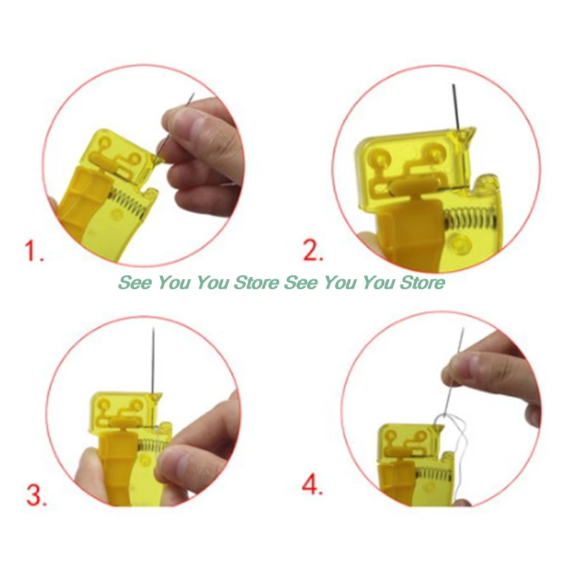 

Auto Needle Threader DIY Tool Home Automatic Thread Device Household Accessories