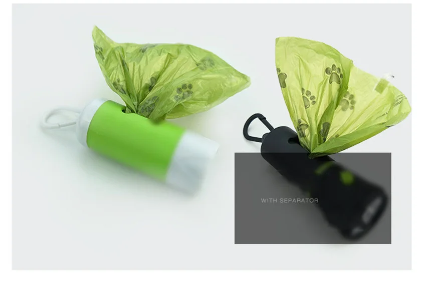 5 рулонов одноразовые пакеты для уборки собак и кошек|Совки мешочки сбора