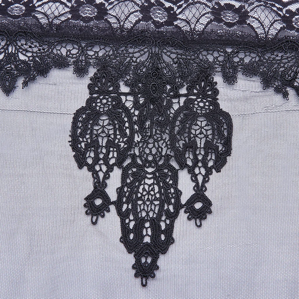 Женская готическая вуаль в стиле панк с градиентным уклоном двойным слоем сеткой