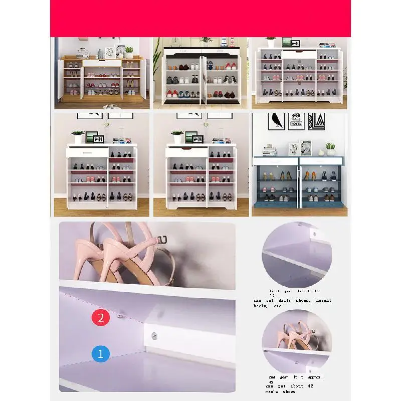 Мебель для обуви шкафчик органайзер Минималистичная стойка мебели |