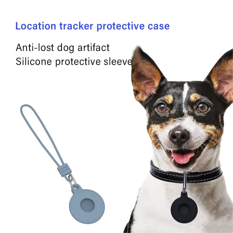 

Protective Sleeve For AirTag Leather Protective Case Anti-Scratch Cover Protection Shell For Air Tag Locator Tracker Accessories