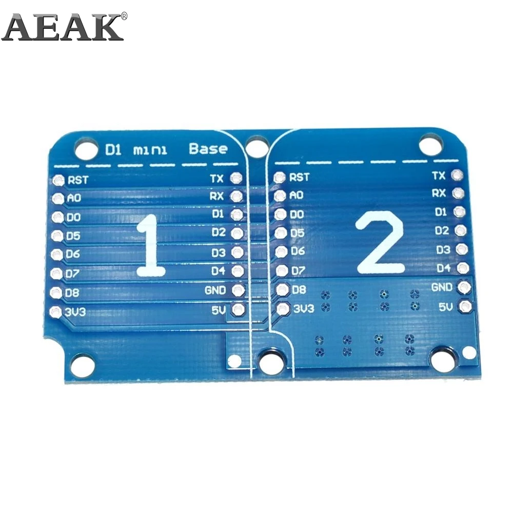 Двойная база D1 mini WIFI Интернет вещей макетная плата на основе AEAK|base wifi|d1 minidevelopment