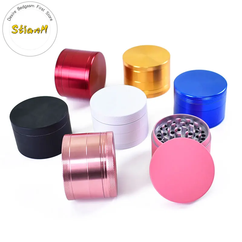 Механическая блокировка 63 мм 4 слойный измельчитель травы аксессуары для сигарет