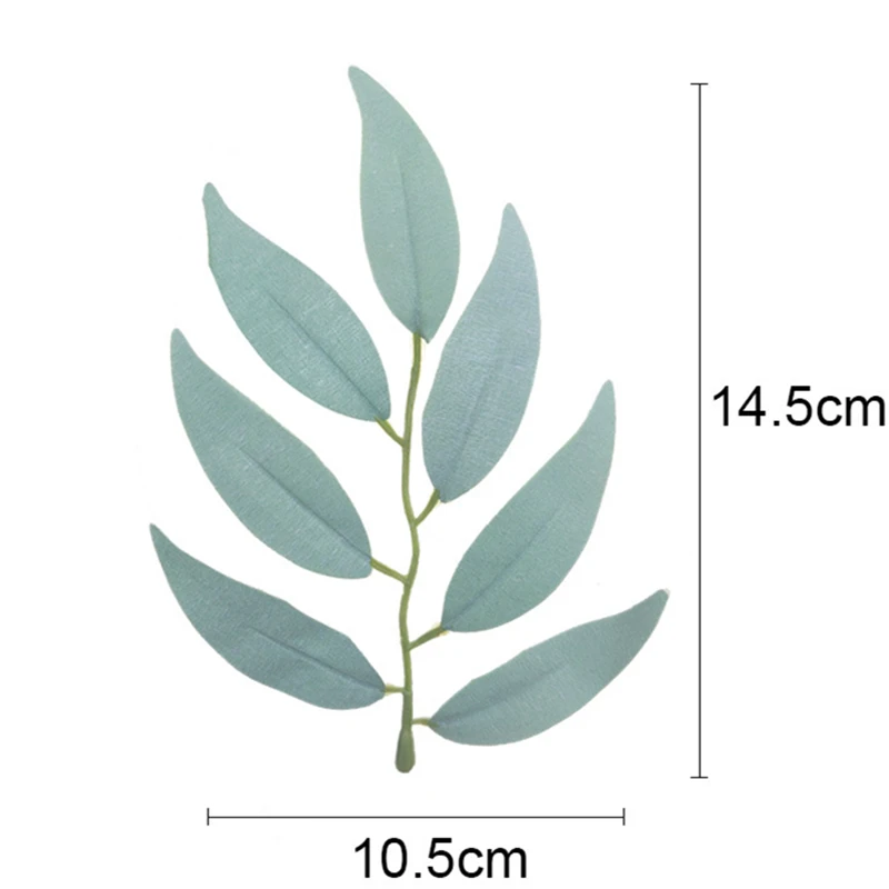 50 шт. моделирующие листья ивы искусственный цветок для свадьбы макет сцены