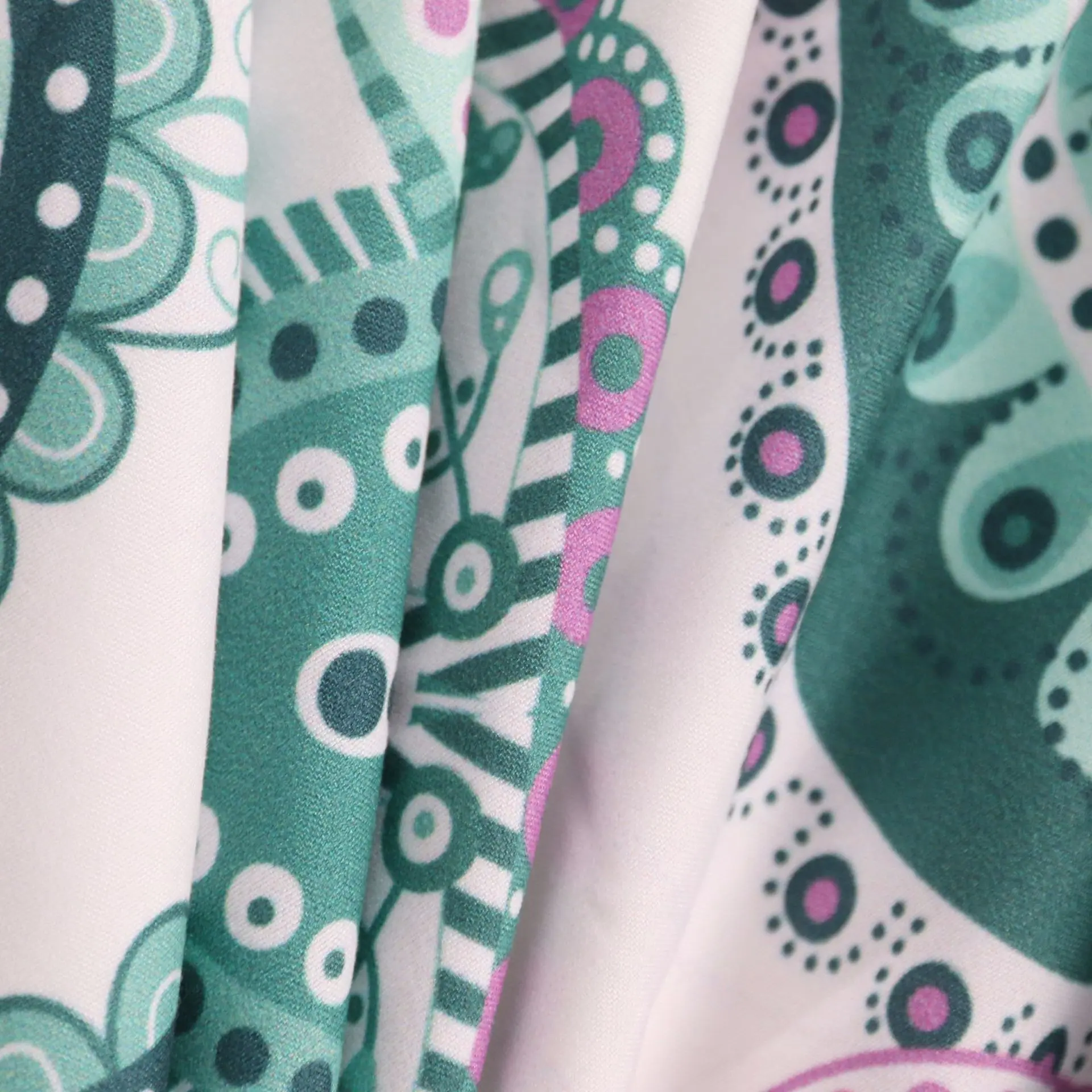 Комплект пододеяльников с принтом зеленых растений домашний декор цветами