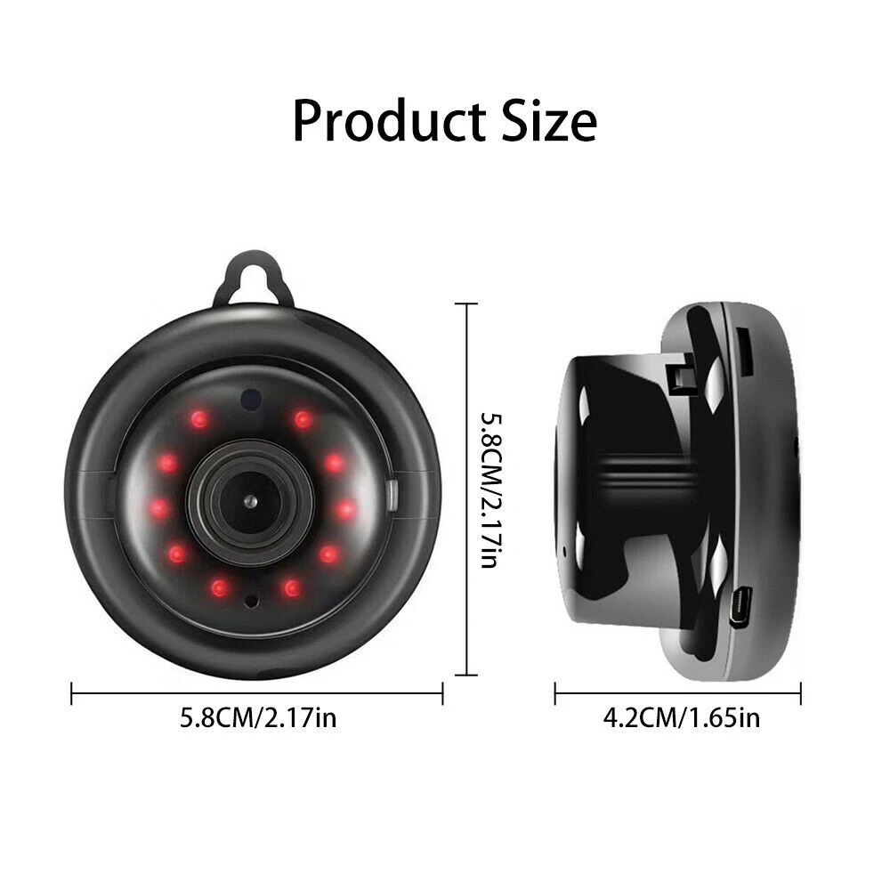 Мини камера беспроводная Wi Fi IP безопасности видеокамера HD 1080P DV DVR инфракрасное