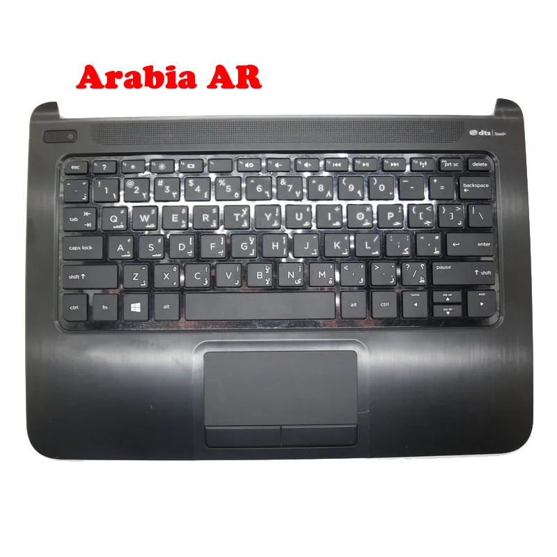 

Laptop PalmRest&keyboard For HP For PAVILION 11-E000 11-E004AU 11-E005AU 730895-171 AP10W000300H 9Z.NAMSC.10A Arabia AR New