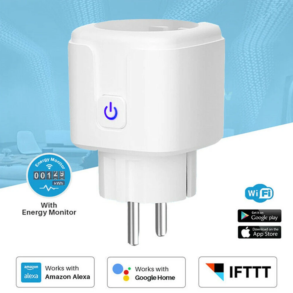 Беспроводная розетка с дистанционным управлением 433 МГц поддержкой Wi-Fi |