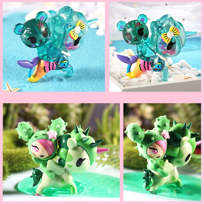 Оригинальная фигурка Токидоки единорог друг глухая коробка кукла-единорог