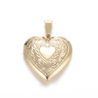 316 stainless steel heart pendants locket charms 29x29x7mm for diy valentines day bracelet necklace jewelry making accessories