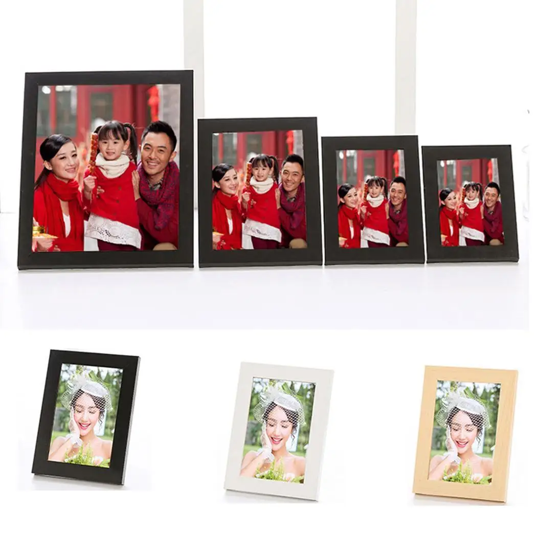 Домашний Декор Ретро креативные квадратные простые деревянные рамки для