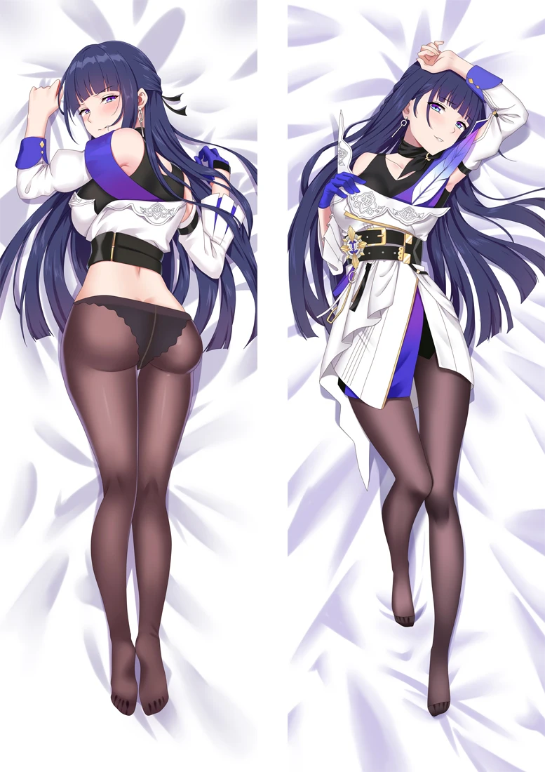 Honkai Impact 3rd Райден Мэй дакимакура Двусторонняя Подушка Чехол для подушки