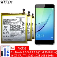 Mobile Phone Battery For Nokia  2nd 2018 Plus  X71 Nokia3 TA-1020 1028 1032 1038 Batery HE319 HE321 HE336