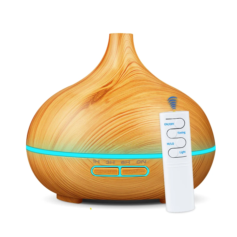 Увлажнитель-Ароматизатор воздуха ультразвуковой с пультом ДУ 550 мл | Бытовая