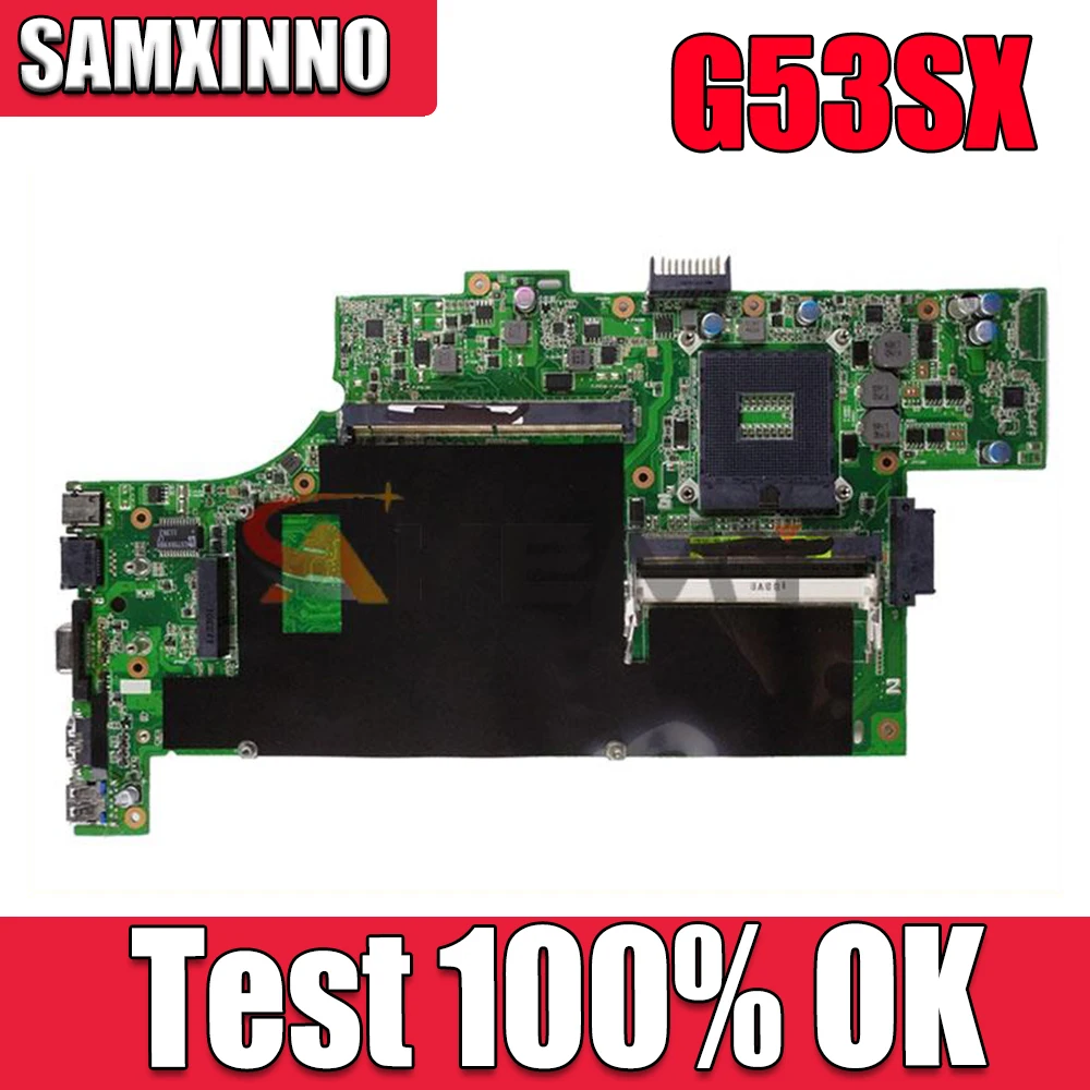 

G53SX 4 Memory slot mainboard For ASUS G53SW G53S VX7 VX7S G53SX Laptop motherboard MAIN BOARD