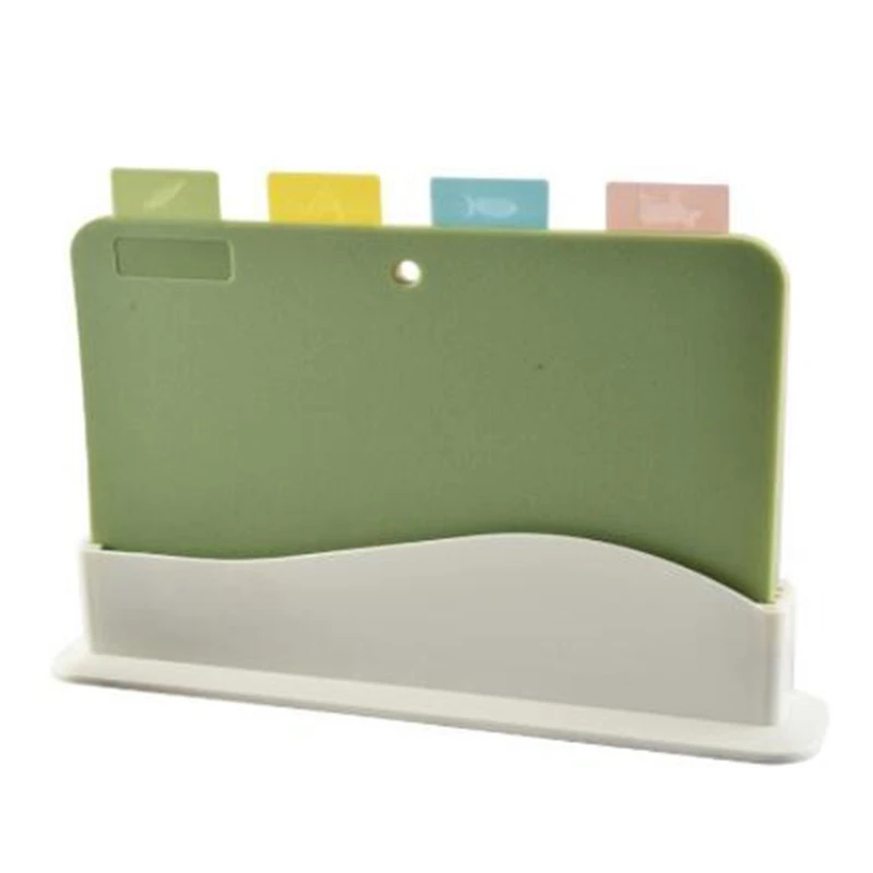 4 шт./компл. многофункциональная пластиковая разделочная доска для кухни