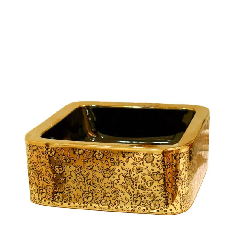 Керамическая раковина для умывальника квадратная умывания керамическая