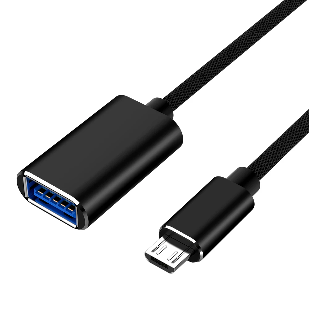 Micro USB OTG Cable Adapter Connector For Samsung S6 Tablet Android for Xiaomi Redmi Note 5 Phone | Электроника