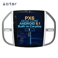 aotsr tesla 12 1%e2%80%9c ips screen android 8 1 car multimedia player gps navigation for mercedes benz vito 2014 head unit dsp stereo