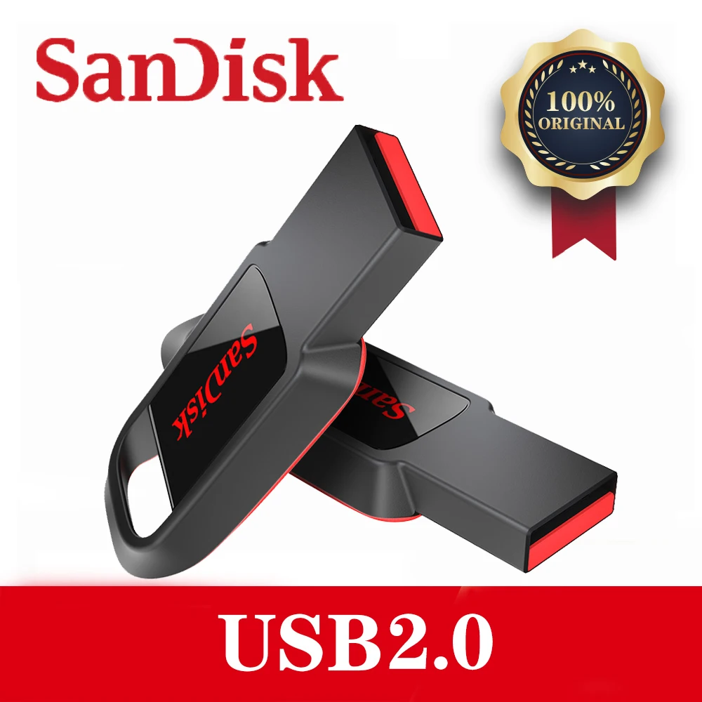 SanDisk CZ61 Mini USB флеш-накопитель 128 Гб 64 ГБ 32 16 Флешка Cle флешка | Компьютеры и офис