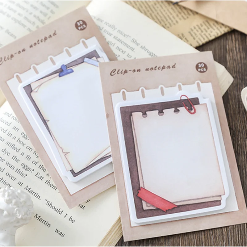 Винтажный блокнот для записей креативные канцелярские принадлежности кавайный