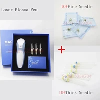 portable eyelid lifting skin tag remover laser plasma pen tattoo mole removal machine fibroblast maglev plasma pen with needle