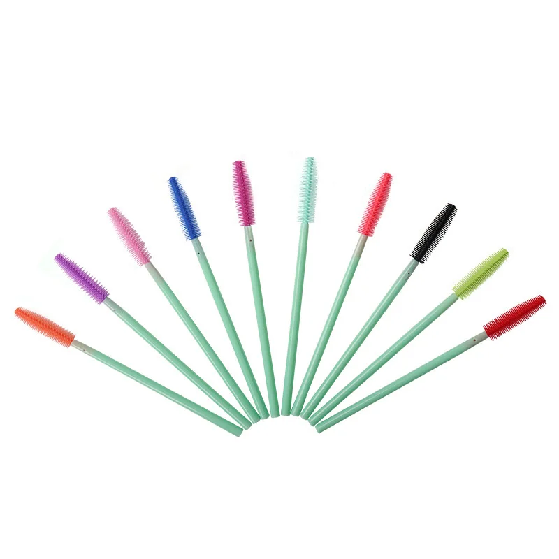 

Одноразовые Силиконовые кисти для ресниц, 100 шт., палочка для туши для ресниц, косметические кисти для наращивания ресниц, инструменты для ма...