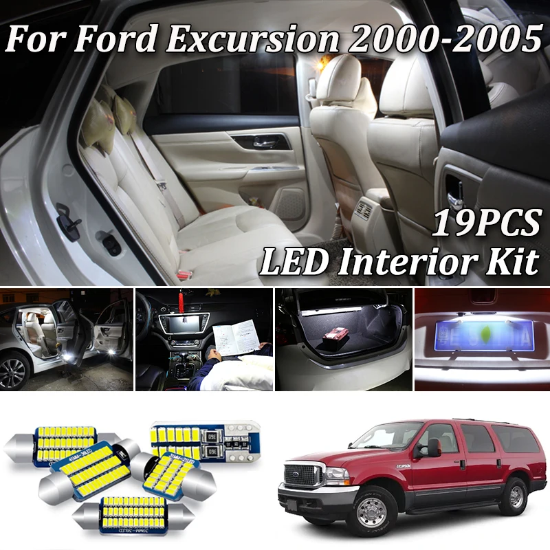 19 шт. купольсветильник Светодиодный индикатор для карты и номерного знака (2000-2005)