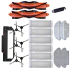 Основная щетка, Hepa фильтр, боковая щетка, тряпка для швабры для Xiaomi Mijia STYJ02YM, Viomi V2 PRO V3 SE V-RVCLM21B, для Conga 3490