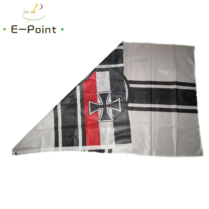 

German Imperial War Flag 3ft*5ft (90*150cm) Size Christmas Decorations for Home Flag Banner Gifts