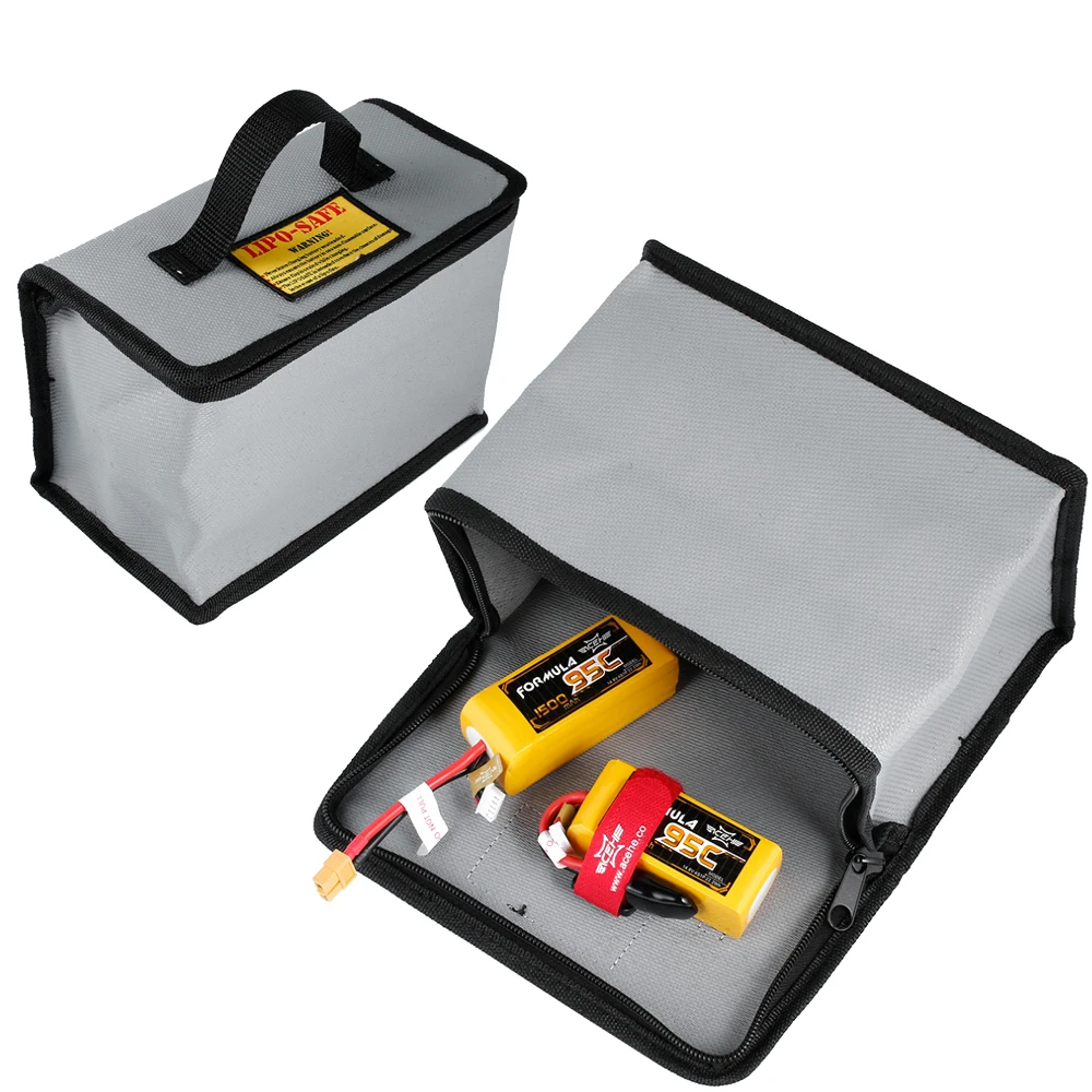 1 шт. противопожарная водонепроницаемая и Взрывозащищенная сумка для батарей RC