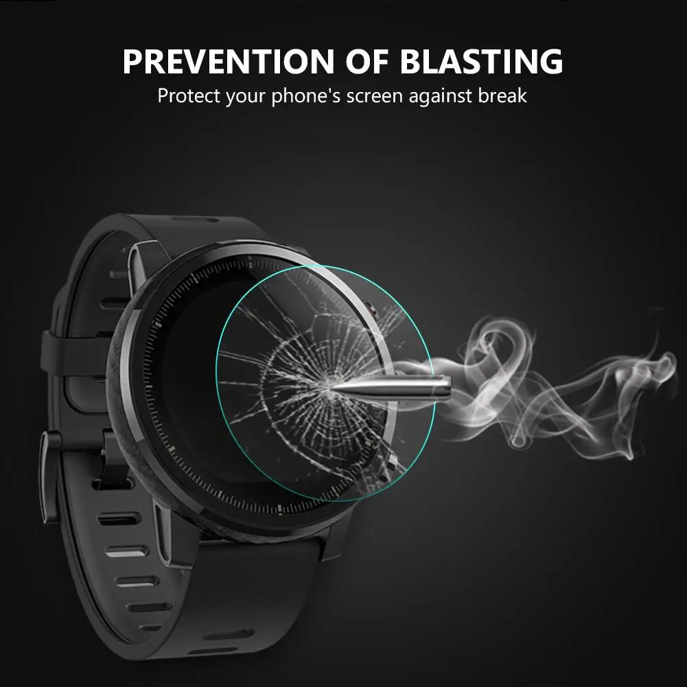 2 шт. защитная плёнка из закаленного стекла для часов 34 43 мм|Смарт-аксессуары| |