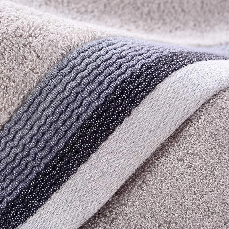 Банное полотенце из бамбукового волокна простое жаккардовое модное плотное