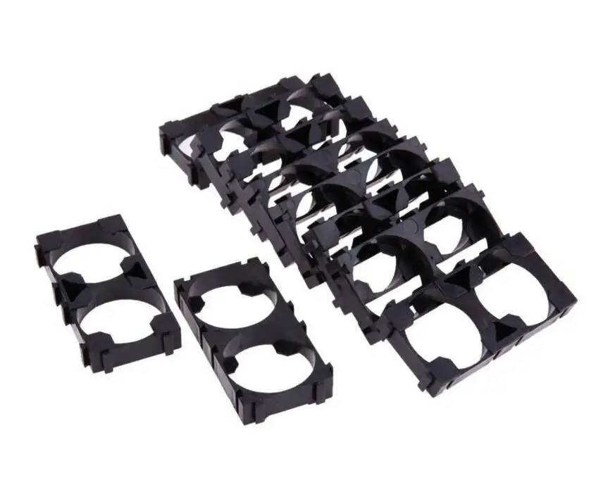 

600pcs/lot MasterFire 2 x 26650 Lithium Batteries Triple Holder Bracket For Diy Battery Pack High Quality Battery Holder