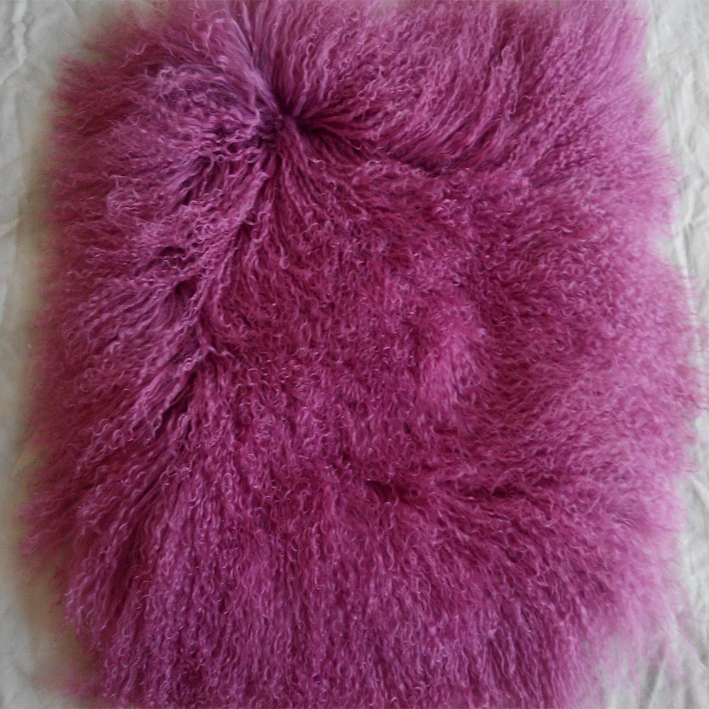 Настоящая монгольская меховая наволочка винтажный стиль наволочки для стула из