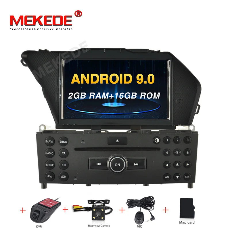 PX30 camera DVR 2+ 16G Android 9,0 автомобильный dvd-плеер для BENZ GLK/GLK X204/GLK 300/GLK 350 gps автомобильное мультимедийное устройство приемник Поддержка DVR DAB wifi - Цвет: PX30 camera DVR