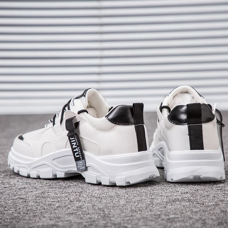 

Chunky Sneakers Men Fashion Platform Shoes Basket Femme Vulcanize Casual Krassovki Female Trainers Dad Shoes