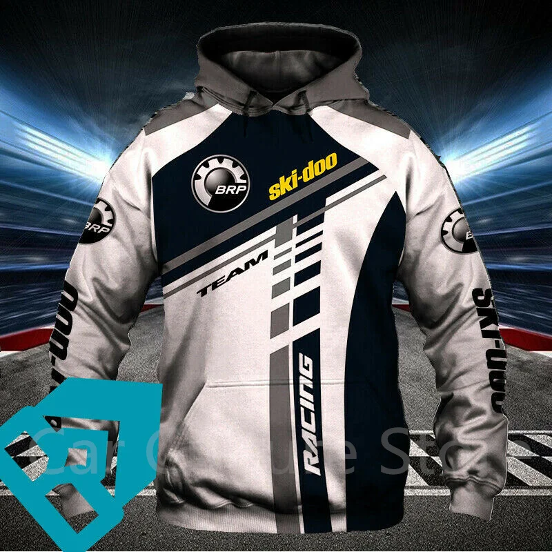 

Ski-Doo Men's Hoodie High Quality Jacket Pullover Oversized Sportswear Harajuku Top Streetwear 3D Printing Hooded Sweatshirt