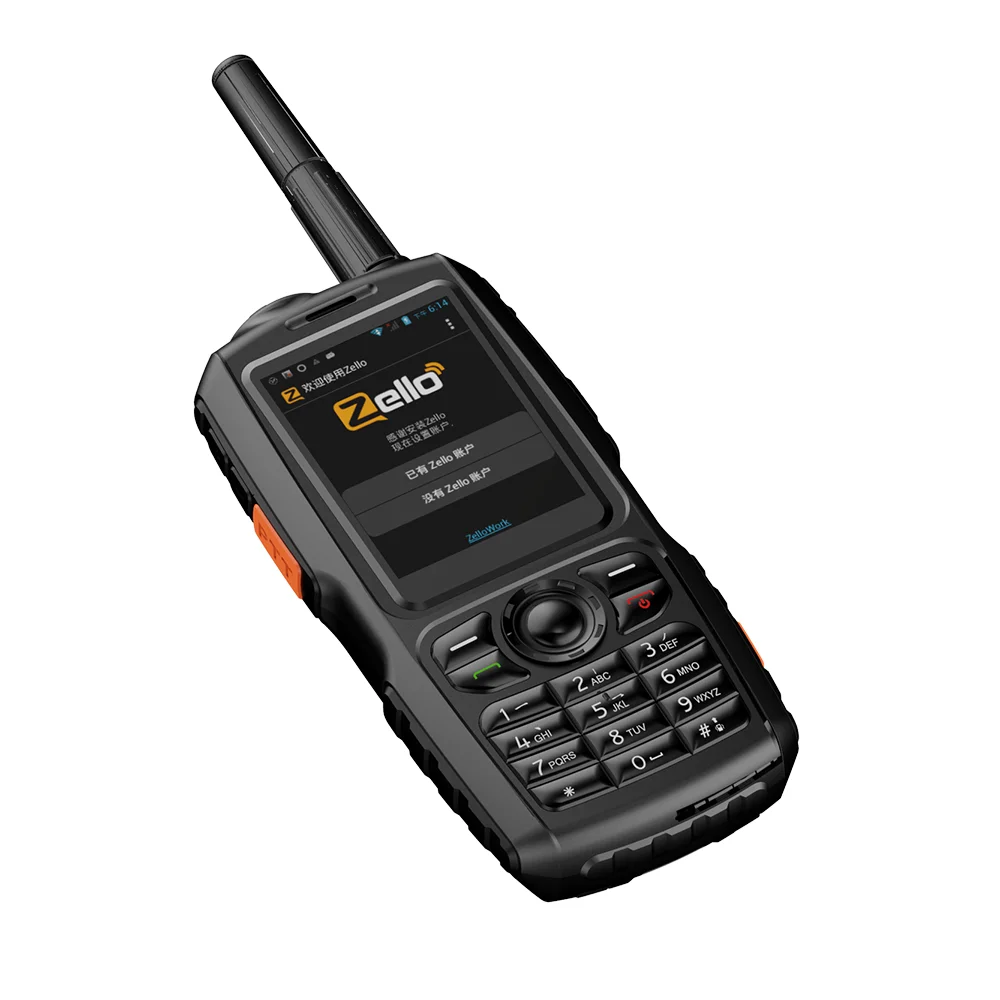 A18 WCDMA/GSM 3g радио IP68 водонепроницаемый мобильный телефон PTT UHF Walkie Talkie смартфон Dual SIM работает с Zello PTT