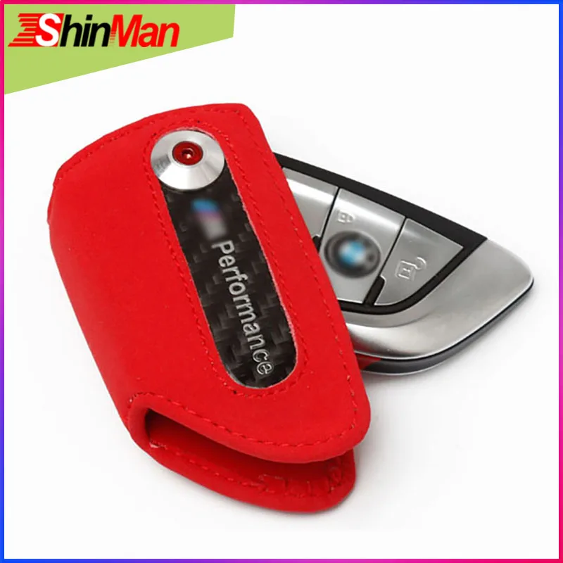 ShinMan чехол для автомобильного ключа из углеродного волокна BMW F11 F15 F16 F20 F22 F25 F26 F45 F21
