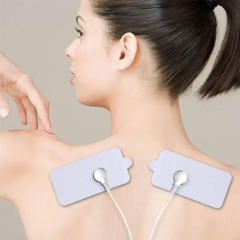 

20Pcs Electrode Pads Adhesive Physiotherapy Electrode Slices (Assorted Color)