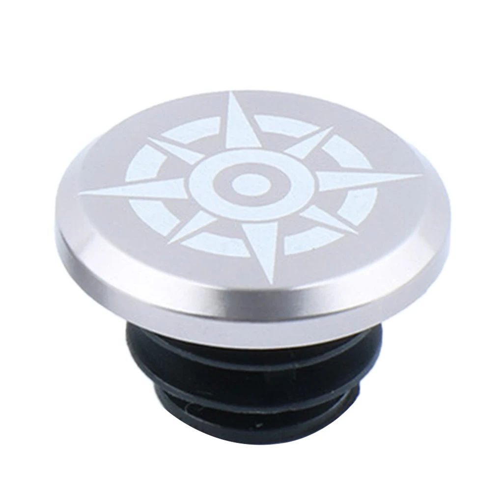 Silver A 18.8mm 1 шт., наконечник для руля велосипеда из сплава, заглушки для велосипеда, наконечник для велосипеда, MTB, горный велосипед, запчасти для велосипеда - Цвет: Silver A 18.8mm