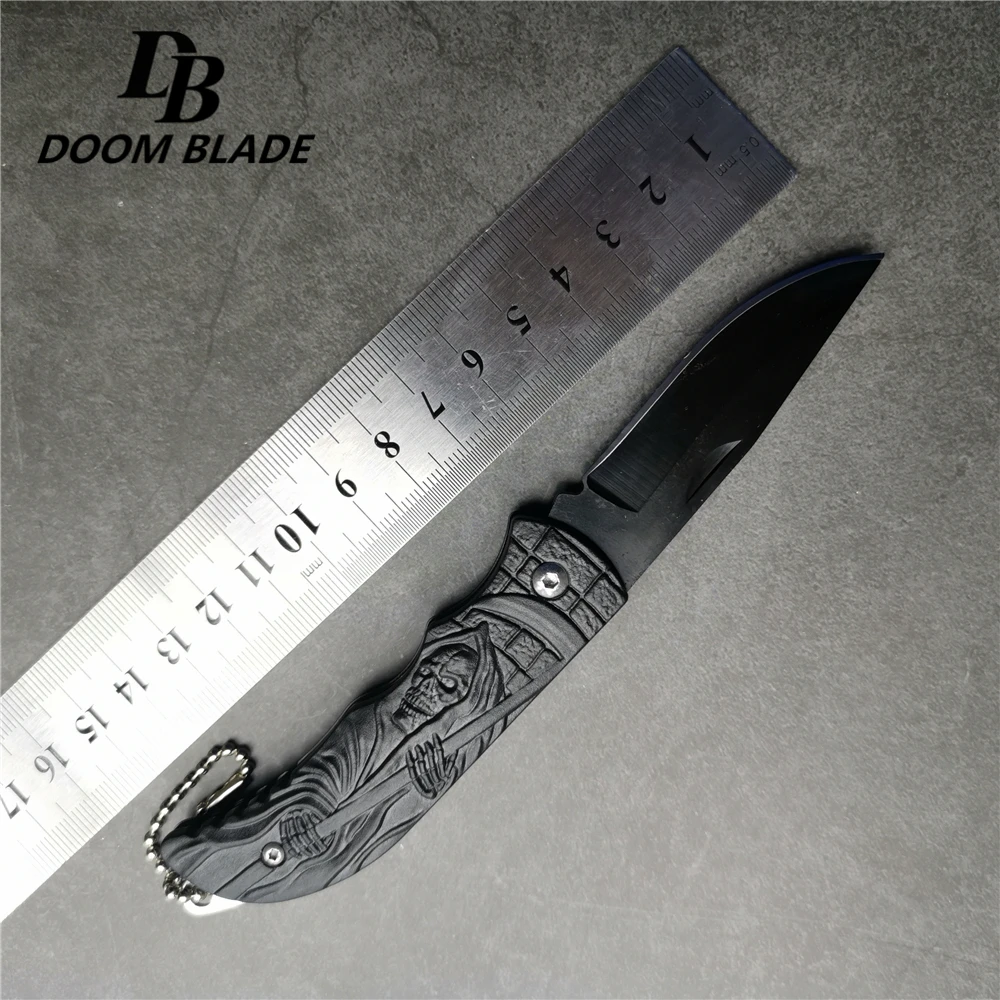 Складной карманный нож из нержавеющей стали 12 шт./лот 160 мм (6 3 дюйма) 55hrc для чистки