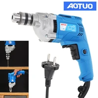 220v 710w adjustable high power electric drill 10mm stainless steel chuck for handling screws punching polishing cutting