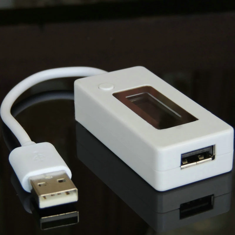 ЖК-дисплей USB Тестер Вольтметр Амперметр банк питания для мобильного телефона
